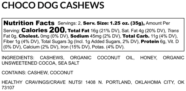 CHOCO DOG CASHEWS - Image 3